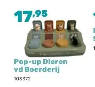 Happyland Pop-up Dieren vd Boerderij aanbieding