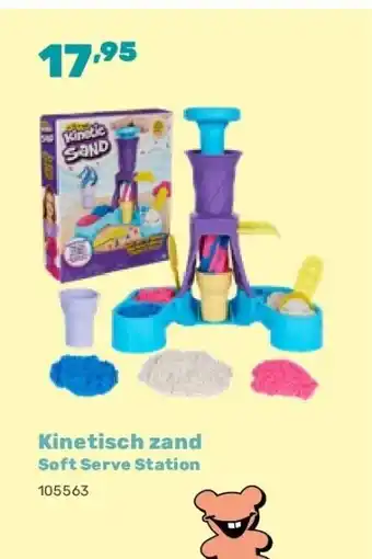 Happyland Kinetisch zand Soft Serve Station aanbieding