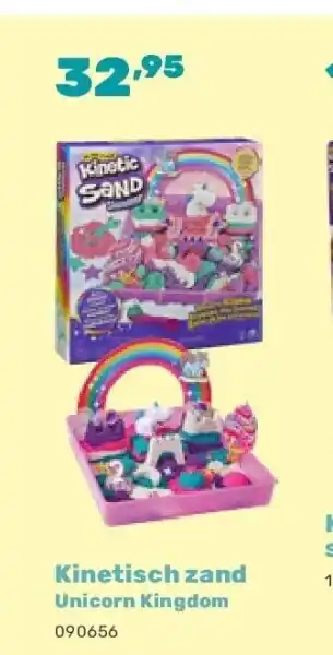 Happyland Kinetisch zand Unicorn Kingdom aanbieding