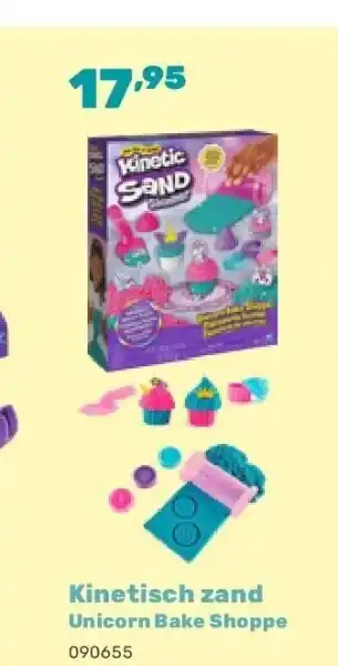 Happyland Kinetisch zand Unicorn Bake Shoppe aanbieding