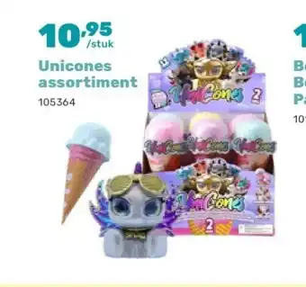 Happyland Unicones assortiment aanbieding