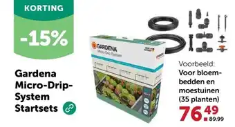 AVEVE Gardena Micro-­DripSystem Startsets aanbieding