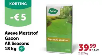 AVEVE Aveve Meststof Gazon All Seasons 18 kg aanbieding