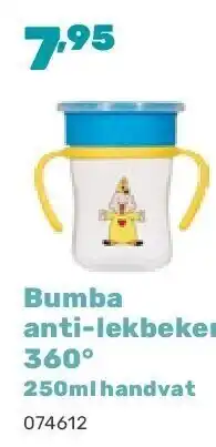 Happyland Bumba anti-lekbeker 360° aanbieding