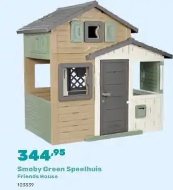 Happyland Smoby Green Speelhuis aanbieding