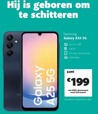 Base Samsung Galaxy A25 5G aanbieding