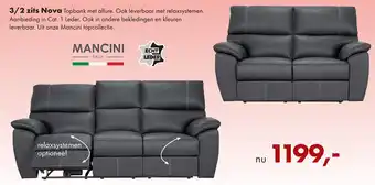 3/2 zits Nova Topbank met allure