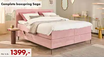 Complete boxspring Saga