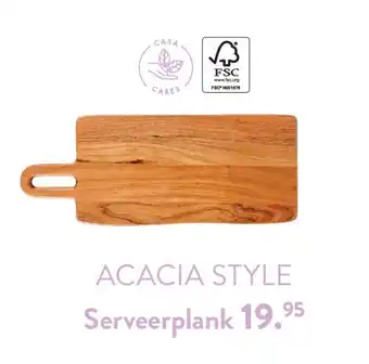 Casa ACACIA STYLE Serveerplank aanbieding
