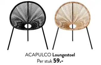 Casa ACAPULCO Loungestoel aanbieding