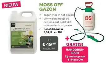 Europoint MOSS OFF GAZON aanbieding