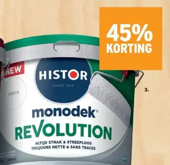 GAMMA Histor monodek revolution 10L aanbieding