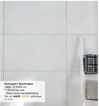 GAMMA Dumawall+ Washington aanbieding
