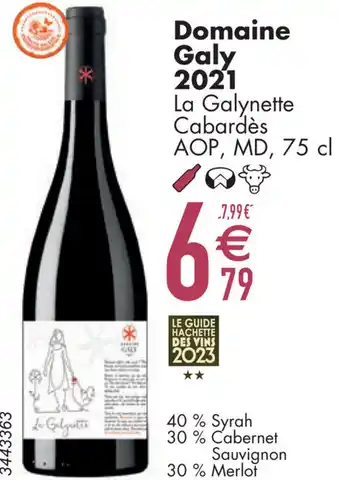 Cora Domaine Galy 2021 75 cl aanbieding