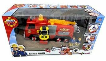 ToyChamp Brandweerman Sam Mega Deluxe Jupiter met 2 figuren aanbieding