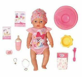 BABY Born Magic Eyes Meisje met blauwe ogen 43cm