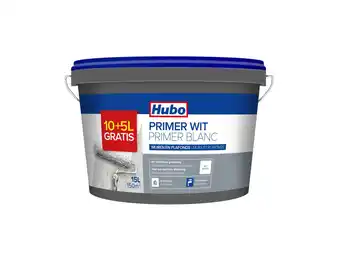 Hubo Hubo primer 10+5l wit aanbieding