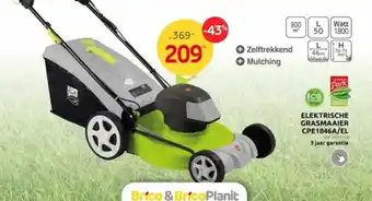 Brico ELEKTRISCHE GRASMAAIER CPE1846A/EL aanbieding