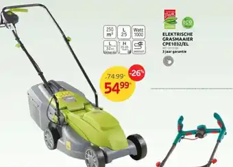 Brico ELEKTRISCHE GRASMAAIER CPE1032/EL aanbieding