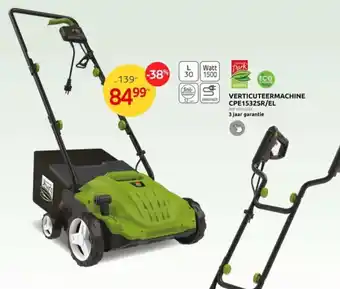 VERTICUTEERMACHINE CPE1532SR/EL
