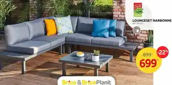Brico LOUNGESET NARBONNE aanbieding