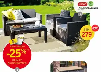 Brico LOUNGESET MERANO aanbieding