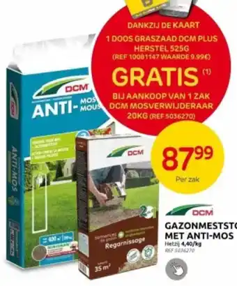 Brico GAZONMESTSTOF MET ANTI-MOS Per zak aanbieding