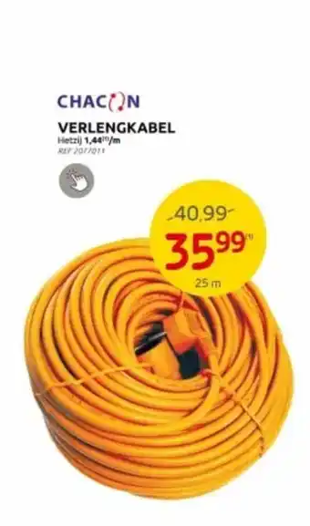 Brico CHACON VERLENGKABEL 25m aanbieding