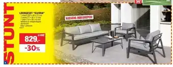 Hubo LOUNGESET “ELVIRIA” aanbieding