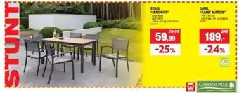 Hubo STOEL “MARIGOT” aanbieding