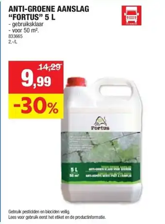 Hubo ANTI-GROENE AANSLAG “FORTUS” 5 L aanbieding
