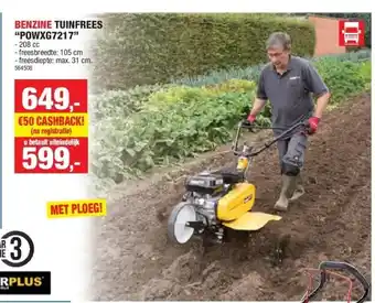 Hubo BENZINE TUINFREES “POWXG7217” aanbieding