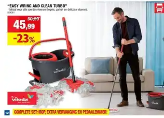 Hubo “EASY WRING AND CLEAN TURBO” aanbieding