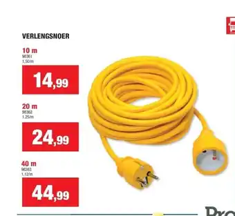 Hubo VERLENGSNOER 10 m aanbieding