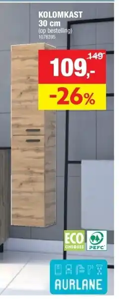 Hubo KOLOMKAST 30 cm aanbieding