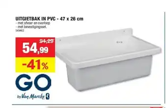 UITGIETBAK IN PVC - 47 x 26 cm