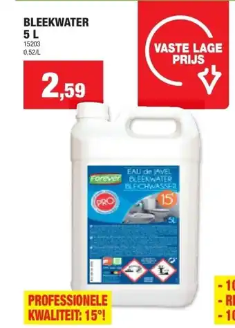 Hubo BLEEKWATER 5 L aanbieding