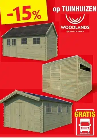 Hubo op TUINHUIZEN aanbieding