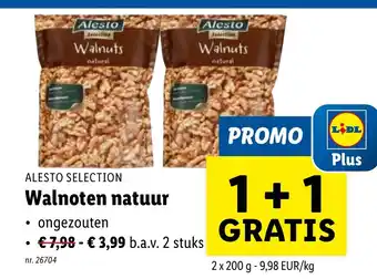 Lidl Alesto Selection Walnoten natuur aanbieding