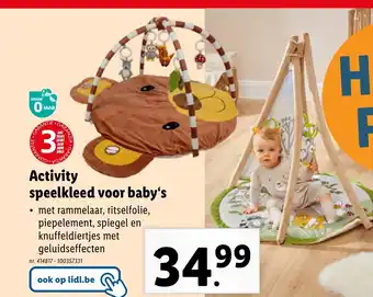 Activity speelkleed voor baby's
