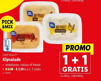 Lidl Kipsalade aanbieding