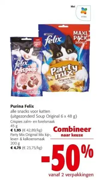 Colruyt Purina Felix aanbieding