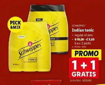 Lidl Indian tonic aanbieding