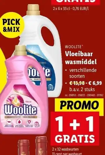 Lidl Vloeibaar wasmiddel aanbieding