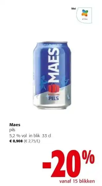 Colruyt Maes pils aanbieding