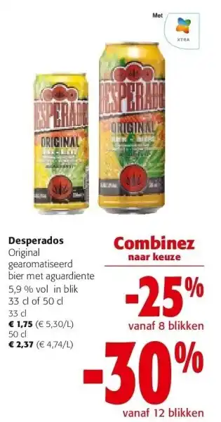 Colruyt Desperados Original aanbieding