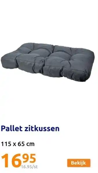 Action Pallet zitkussen aanbieding