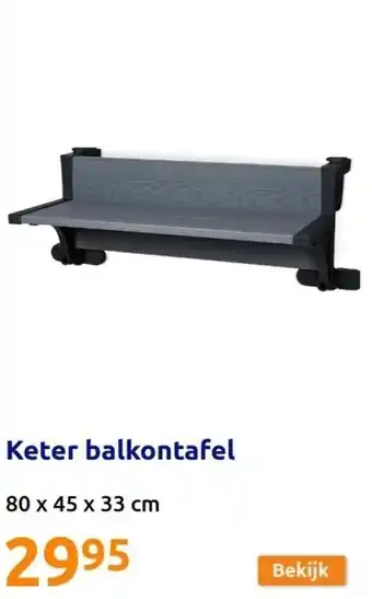 Action Keter balkontafel aanbieding