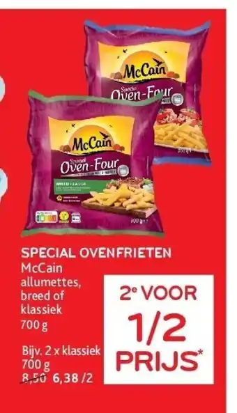 Alvo SPECIAL OVENFRIETEN McCain aanbieding
