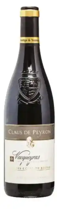 VACQUEYRAS CLAUS DE PEYRON 2021 75 cl